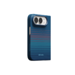 Magsafe Калъф за iPhone Duo, Pitaka Edge Case Moonrise2.0 1001 Nights Midnight-01, Син - Image 4