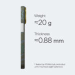 Magsafe Калъф за iPhone 17 Pro, Pitaka Edge Breath of Veins Case Dive Green, Зелен - Image 4
