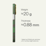 Magsafe Калъф за iPhone 17 Pro, Pitaka Edge Breath of Veins Case Sprout Surge, Зелен - Image 2