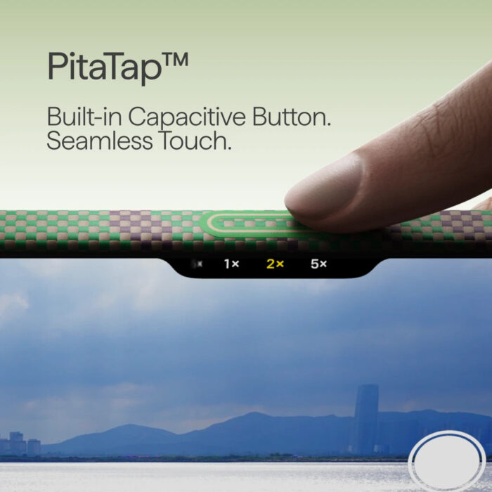 Magsafe Калъф за iPhone 17 Pro, Pitaka Edge Breath of Veins Case Sprout Surge, Зелен - Image 4