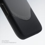 Magsafe Калъф за iPhone 17 Pro Max, Pitaka Aramid UltraGuard Black/Grey Case, Черен - Image 4