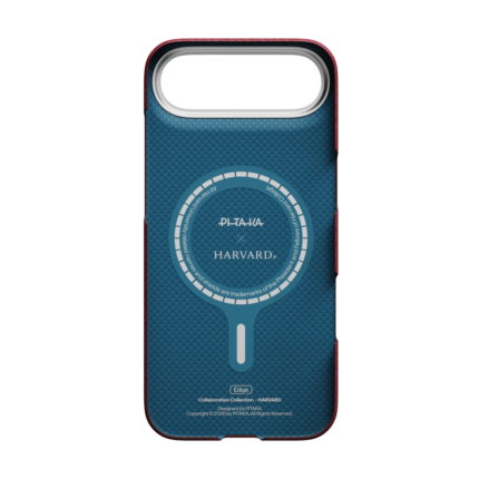 Magsafe Калъф за iPhone Air, Pitaka Edge Harvard Case Crimson, Червен