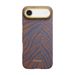 Magsafe Калъф за iPhone Air, Pitaka Edge Breath of Veins Case Burning Orange, Оранжев