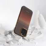Magsafe Калъф за iPhone 16 Pro Max, Pitaka Edge Case Sunset, Кафяв