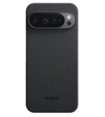 Magsafe Калъф за Google Pixel 10 Pro XL, Pitaka Edge Black/Grey Case, Черен