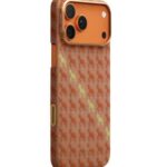 Magsafe Калъф за iPhone 17 Pro, Pitaka Edge Happiness Rides Case Amber, Оранжев