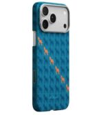 Magsafe Калъф за iPhone 17 Pro Max, Pitaka Edge Happiness Rides Case Indigo, Син - Image 2