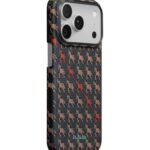 Magsafe Калъф за iPhone 17 Pro, Pitaka Edge Happiness Rides Case Ebon Kylin, Черен
