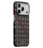 Magsafe Калъф за iPhone 17 Pro Max, Pitaka Edge Happiness Rides Case Ebon Kylin, Черен - Image 2
