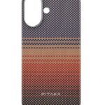 Magsafe Калъф за iPhone 16, Pitaka Edge Case Sunset, Кафяв