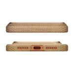 Magsafe Калъф за iPhone 17 Pro, Pitaka Edge Golden Glint Case, Златист - Image 2