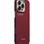 Magsafe Калъф за iPhone 16 Pro Max, Pitaka Edge Harvard Case Crimson, Червен