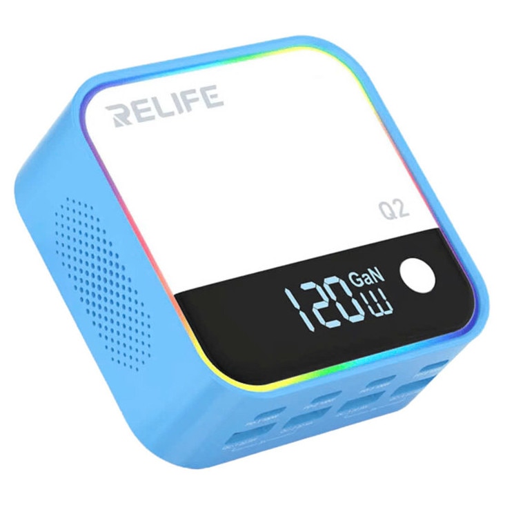 Зарядна станция Relife Q2 120W – син