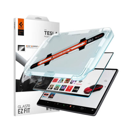 Протектор за екран за Tesla Model 3 и Model Y, Spigen Glas.tR EZ-FIT Anti-Glare Matte, 15,4″