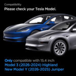 Протектор за екран за Tesla Model 3 и Model Y, Spigen Glas.tR EZ-FIT Anti-Glare Matte, 15,4″ - Image 7