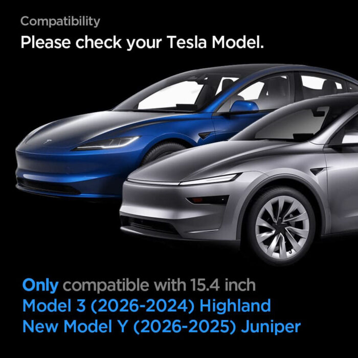 Протектор за екран за Tesla Model 3 и Model Y, Spigen Glas.tR EZ-FIT Anti-Glare Matte, 15,4″ - Image 7