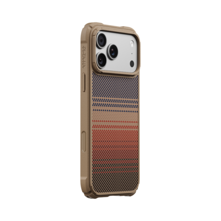 Magsafe Калъф за iPhone 18 Pro Max, Pitaka Cairn Case Sunset 01, Кафяв