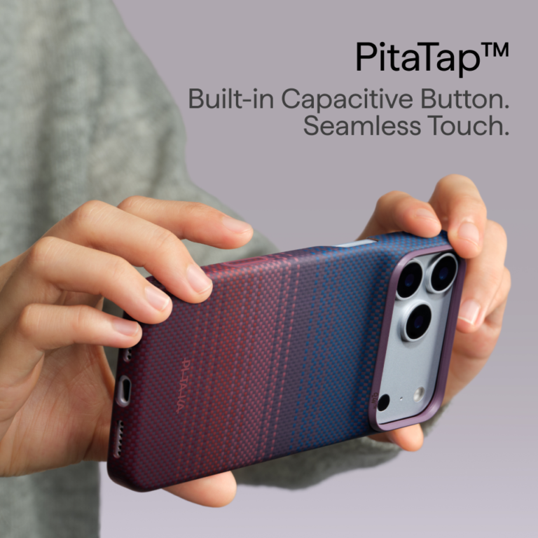 Magsafe Калъф за iPhone 18 Pro Max, Pitaka Edge Case Moonrise 2.0 1001 Nights Twilight 03, Лилав