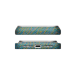 Magsafe Калъф за iPhone 18 Pro Max, Pitaka Edge Case Wind Over Wheat Berlin Nocturne 03, Зелен